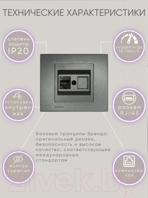 Розетка Ovivo 600-000311-229