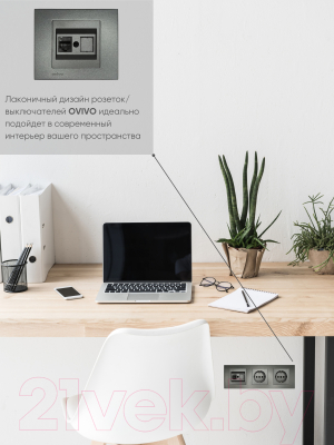 Розетка Ovivo 600-000311-229