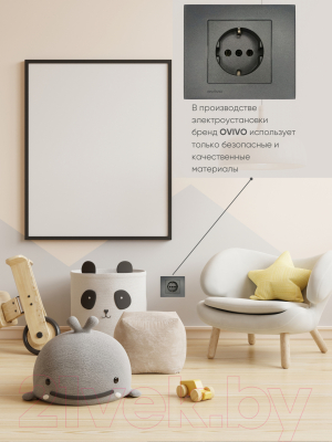 Розетка Ovivo 600-000311-217