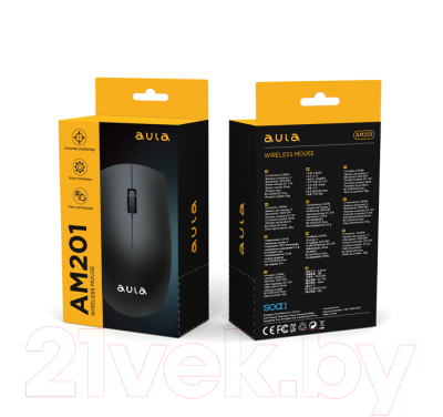 Мышь Aula AM201_BB