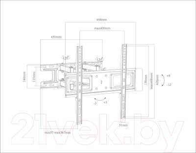 Кронштейн для телевизора MD 3354