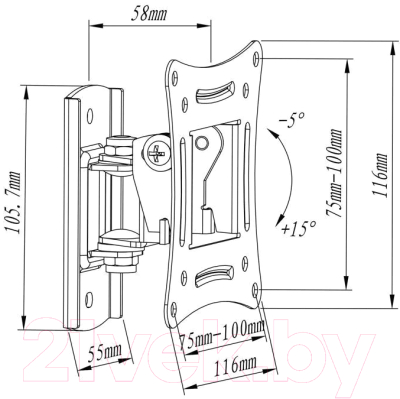 Кронштейн для телевизора MD 3303