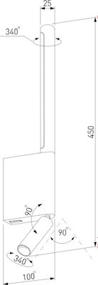 Спот Elektrostandard Sarca 40111/LED 4000K