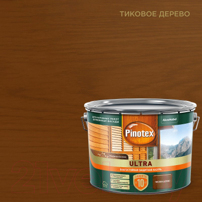 Лазурь для древесины Pinotex Ультра Влагостойкая 5803414