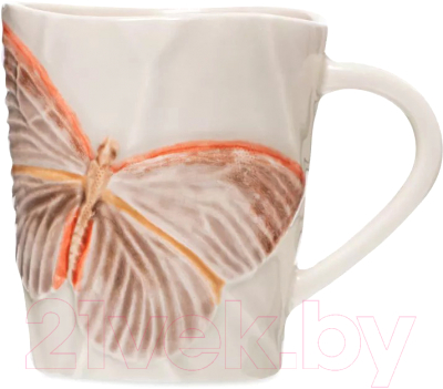 Кружка Bordallo Pinheiro Облачные бабочки / BOR65030588 - фото