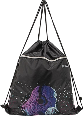 Мешок для обуви Ecotope Kids Девочка / 057-M588-24-BCL - фото