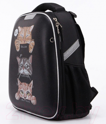 Школьный рюкзак Ecotope Kids Коты / 057-540Y-19-BCL