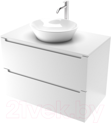 Тумба под умывальник ЗОВ Дион 60 / D60LWP0M9003MKV5-LDSPW - фото