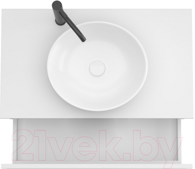 Тумба под умывальник ЗОВ Кито 100 / K100LW0MWMC-LDSPW