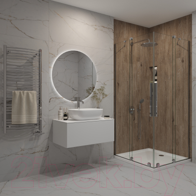 Тумба под умывальник ЗОВ Кито 100 / K100LW0MWMC-LDSPW