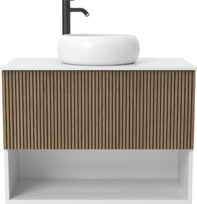 Тумба под умывальник ЗОВ Кито-2 70 / 2K70LW0MRMC-LDSPW