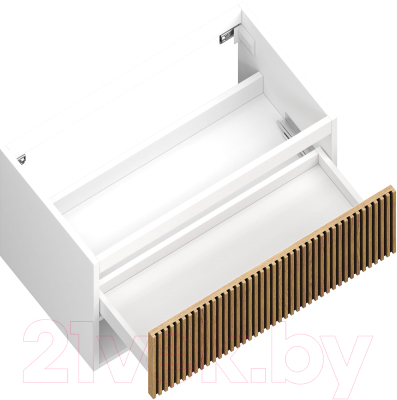 Тумба под умывальник ЗОВ Кито-2 70 / 2K70LW0MRMC-LDSPW