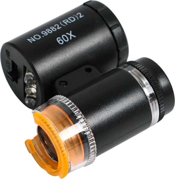 Лупа ручная Sima-Land С подсветкой. Для проверки денег / 6972797 - фото