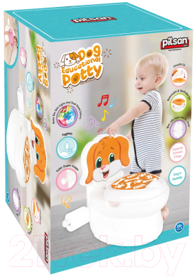 Детский горшок Pilsan Собачка / 07562