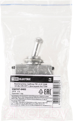 Выключатель автоматический TDM SQ0747-0402