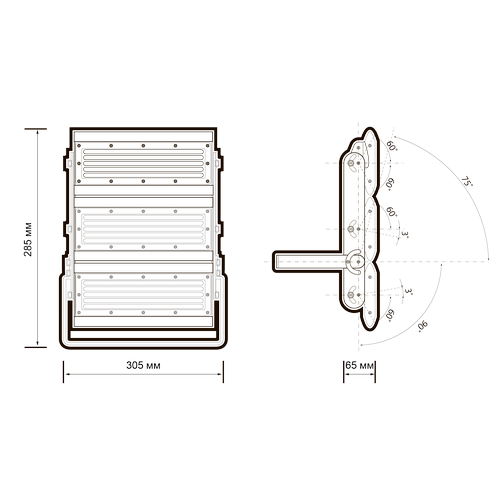 Светильник для подсобных помещений JAZZway PPI-02 / 5016231