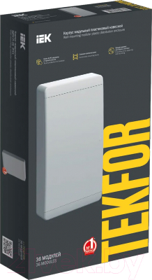 Бокс пластиковый IEK TF5-KP13-N-36-41-K01-K01