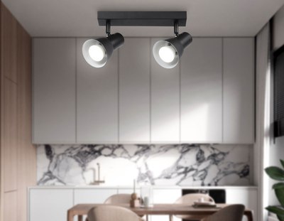 Спот Ambrella TA13117/2 BK/WH