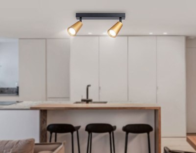 Спот Ambrella TA13146/2 BK/GD