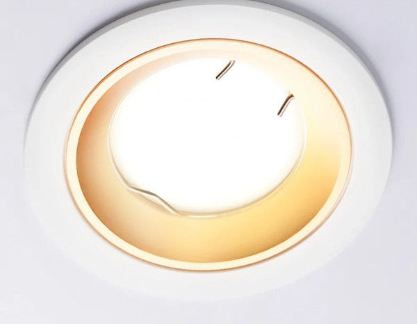 Точечный светильник Ambrella A8922 WH/GD