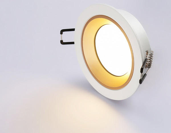 Точечный светильник Ambrella A8922 WH/GD