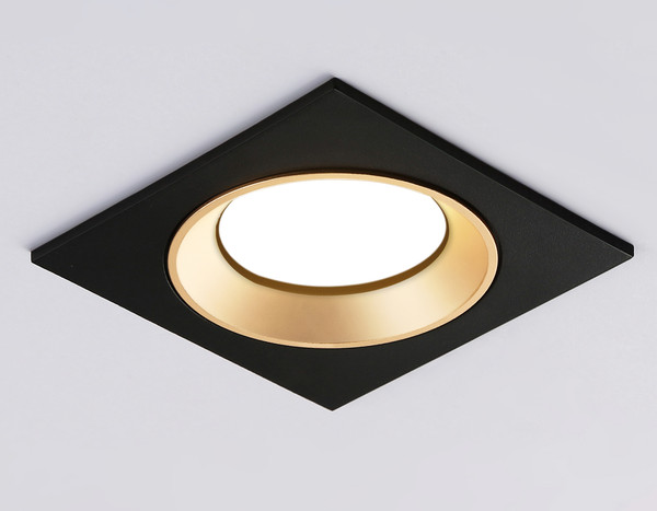 Точечный светильник Ambrella A8927 BK/GD - фото