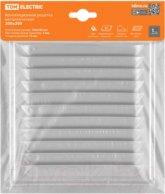 Решетка вентиляционная TDM SQ1807-0714