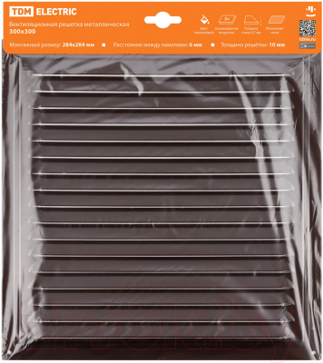 Решетка вентиляционная TDM SQ1807-0710