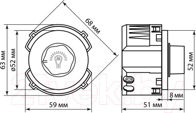 Диммер TDM SQ1819-0041