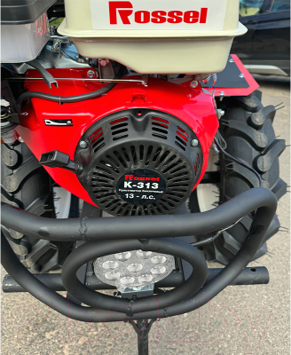 Мотокультиватор бензиновый Rossel K-313 (со сцепкой и фрезой)
