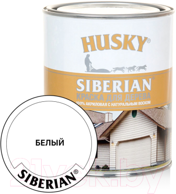 Краска Husky Siberian Акриловая для дерева