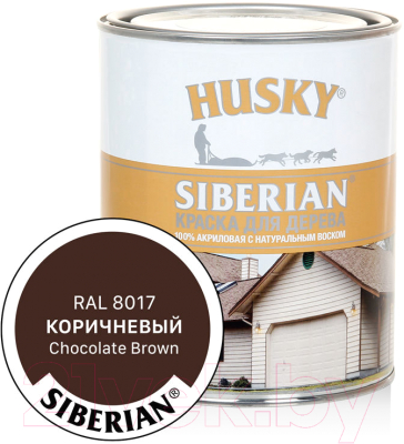 Краска Husky Siberian Акриловая для дерева