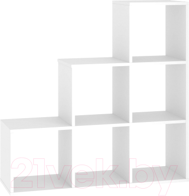 Стеллаж Seven Dreams 6 секций / brick-gorka-6