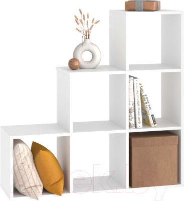 Стеллаж Seven Dreams 6 секций / brick-gorka-6