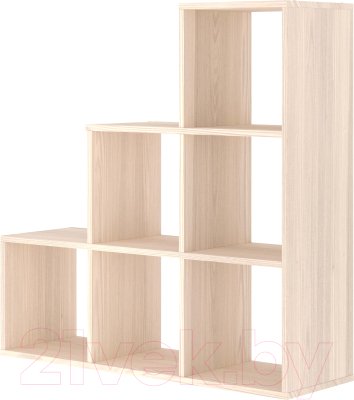 Стеллаж Seven Dreams 6 секций / brick-gorka-6 - фото