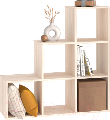 Стеллаж Seven Dreams 6 секций / brick-gorka-6