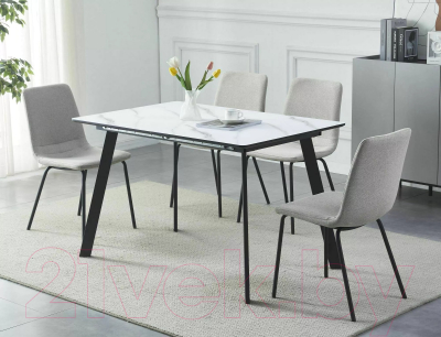 Обеденный стол Signal Bari 120-160x80