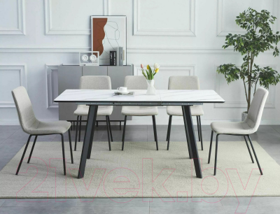 Обеденный стол Signal Bari 120-160x80