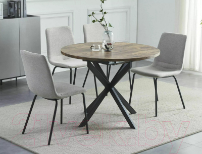 Обеденный стол Signal Gaston 100-135x100