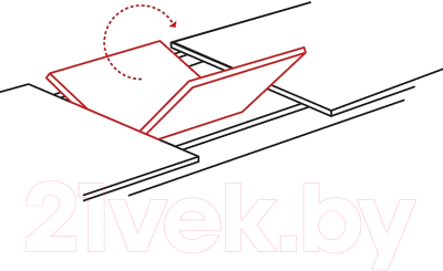 Обеденный стол Signal Gaston 100-135x100