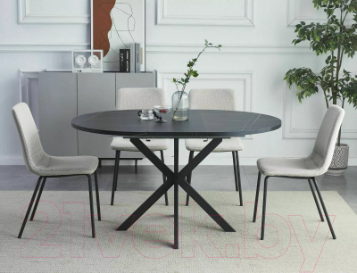 Обеденный стол Signal Gaston 100-135x100