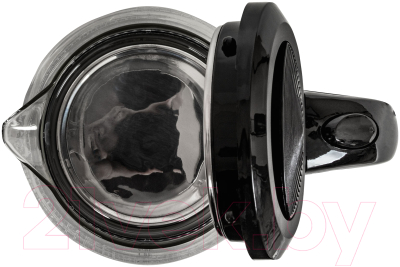 Электрочайник Supra KES-1855G (черный/прозрачный)