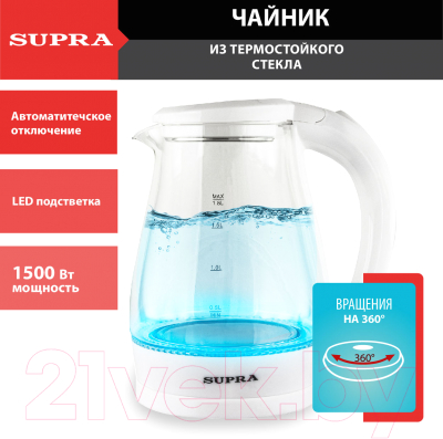 Электрочайник Supra KES-1856G