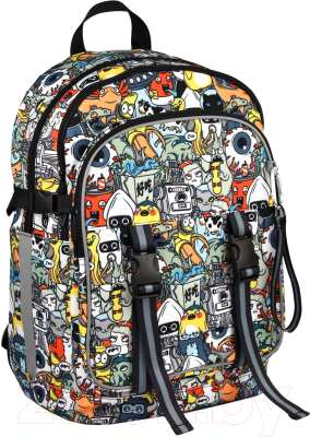 Школьный рюкзак Феникс+ Монстрики / 64834 - фото