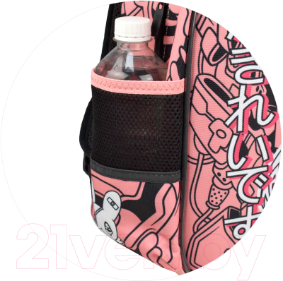 Школьный рюкзак Феникс+ Розовая девушка / 65739