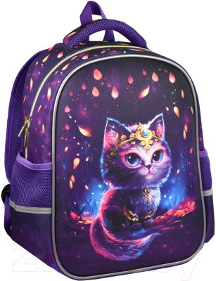 Школьный рюкзак Феникс+ Волшебный кот / 64618 - фото