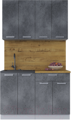 Кухонный гарнитур Интерлиния Мила Лайт 1.2 - фото