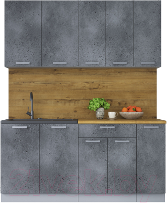 Кухонный гарнитур Интерлиния Мила Лайт 1.7 - фото