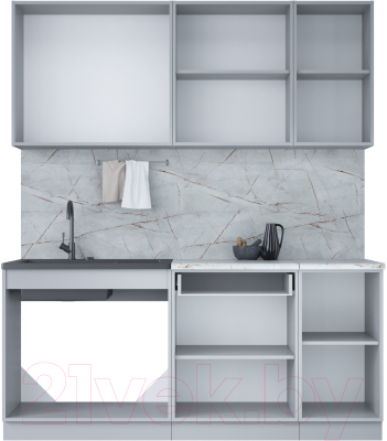 Кухонный гарнитур Интерлиния Мила Лайт 1.8