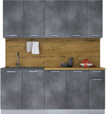 Кухонный гарнитур Интерлиния Мила Лайт 1.9 - фото